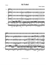 Ki Yeled (Piano-Vocal Score)