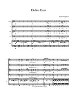 Elohim Emet (Piano-Vocal Score)