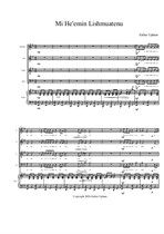 Mi He'Emin Lishmuatenu (Piano-Vocal Score)